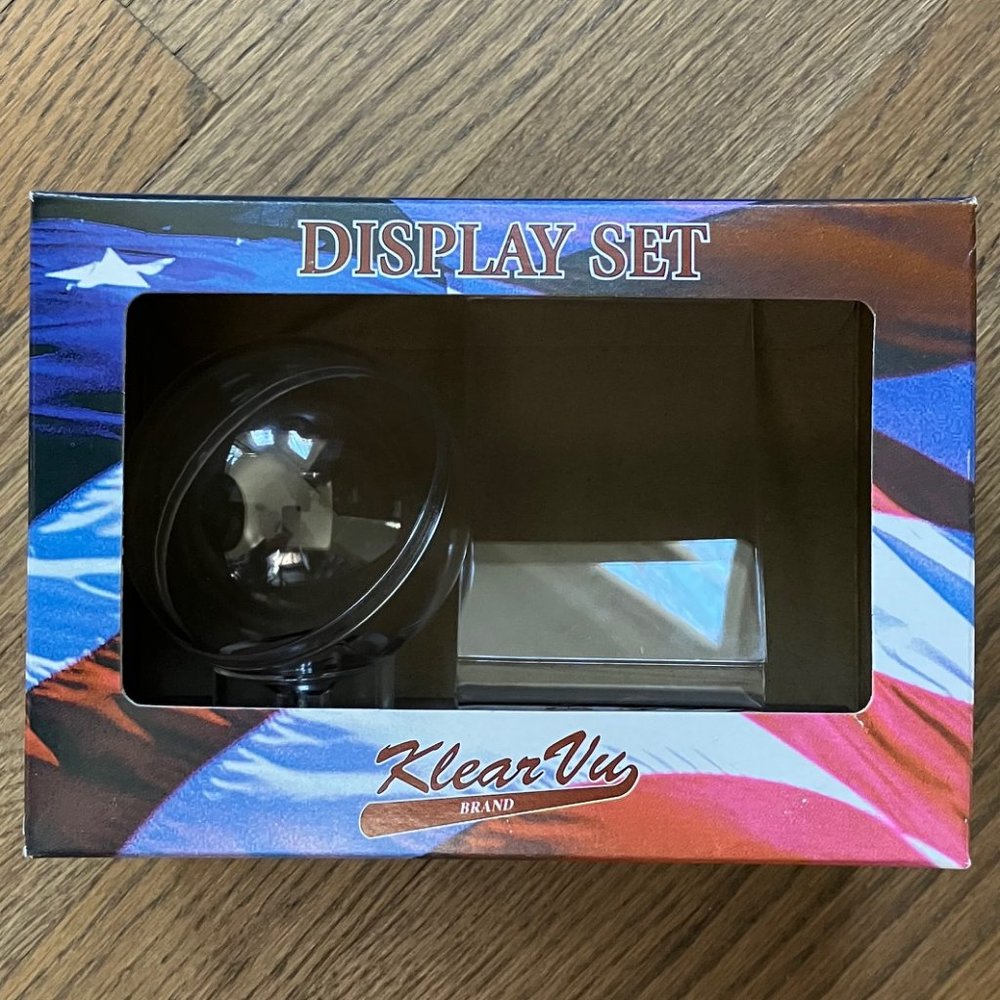 Baseball Display Set NIB